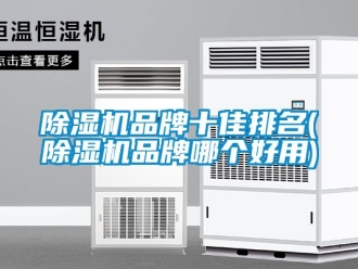 企业新闻除湿机品牌十佳排名(除湿机品牌哪个好用)