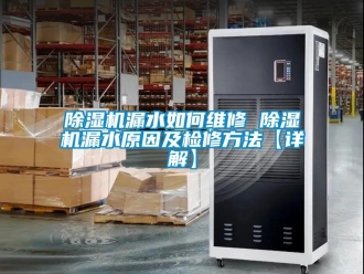 行业新闻除湿机漏水如何维修 除湿机漏水原因及检修方法【详解】