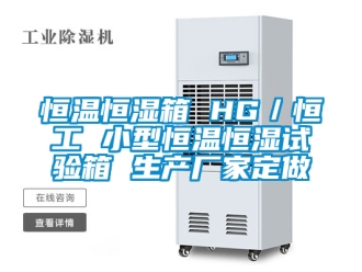 知识百科恒温恒湿箱 HG／恒工 小型恒温恒湿试验箱 生产厂家定做