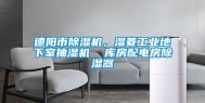 德阳市除湿机，湿菱工业地下室抽湿机  库房配电房除湿器