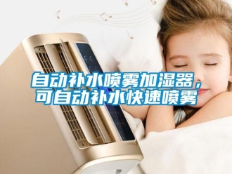 知识百科自动补水喷雾加湿器，可自动补水快速喷雾