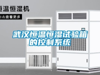 知识百科武汉恒温恒湿试验箱的控制系统
