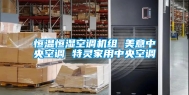 恒温恒湿空调机组 美意中央空调 特灵家用中央空调