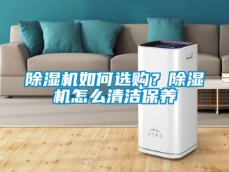 行业新闻除湿机如何选购？除湿机怎么清洁保养