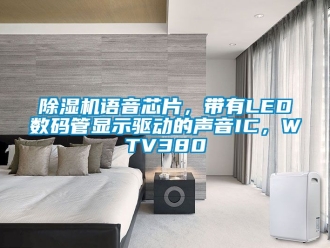 行业新闻除湿机语音芯片，带有LED数码管显示驱动的声音IC，WTV380