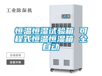 知识百科恒温恒湿试验箱 可程式恒温恒湿箱 全自动