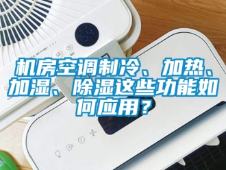 行业新闻机房空调制冷、加热、加湿、除湿这些功能如何应用？
