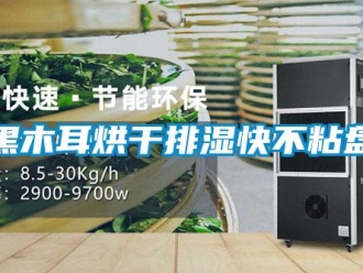 行业新闻黑木耳烘干排湿快不粘盘