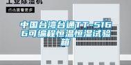 中国台湾台通TT-5166可编程恒温恒湿试验箱