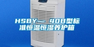 HSBY— 40B型标准恒温恒湿养护箱