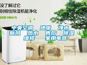 企业新闻中央空调  地暖  净水  新风  热水  售后  除湿  维修   家用电器