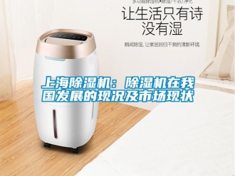 行业新闻上海除湿机：除湿机在我国发展的现况及市场现状