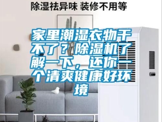 行业新闻家里潮湿衣物干不了？除湿机了解一下，还你一个清爽健康好环境