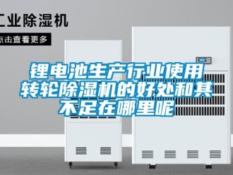 行业新闻锂电池生产行业使用转轮除湿机的好处和其不足在哪里呢