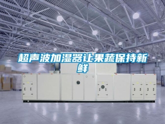 企业新闻超声波加湿器让果蔬保持新鲜