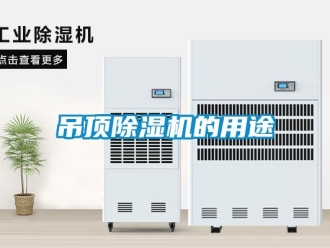 企业新闻吊顶除湿机的用途