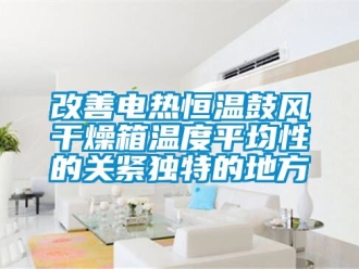 知识百科改善电热恒温鼓风干燥箱温度平均性的关紧独特的地方