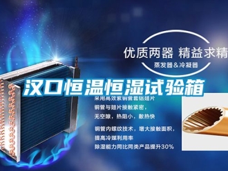 知识百科汉口恒温恒湿试验箱