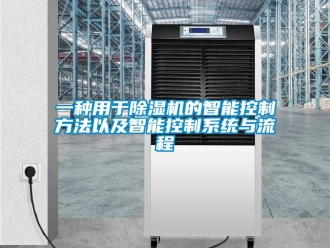 行业新闻一种用于除湿机的智能控制方法以及智能控制系统与流程
