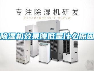 企业新闻除湿机效果降低是什么原因