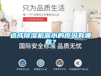 行业新闻造成除湿机漏水的原因有哪些？