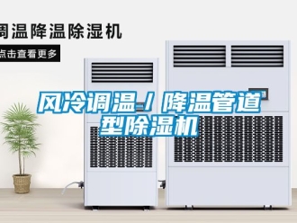 行业新闻风冷调温／降温管道型除湿机