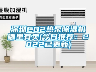 行业新闻深圳CO2热泵除湿机哪里有卖(今日推荐：2022已更新)