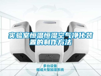 知识百科实验室恒温恒湿空气净化装置的制作方法