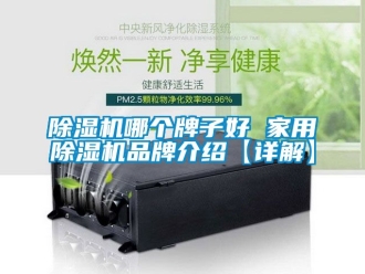 企业新闻除湿机哪个牌子好 家用除湿机品牌介绍【详解】