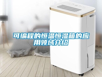知识百科可编程的恒温恒湿箱的应用领域介绍