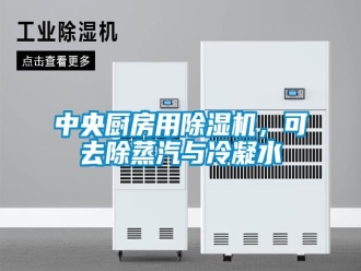 知识百科中央厨房用除湿机，可去除蒸汽与冷凝水