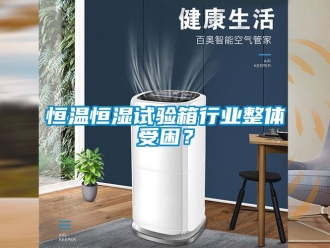 知识百科恒温恒湿试验箱行业整体受困？