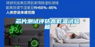 芯片测试评估高低温试验箱