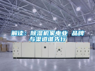 行业新闻解读：除湿机家电业 品牌与渠道谁先行