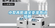 小型高低温交变湿热试验箱