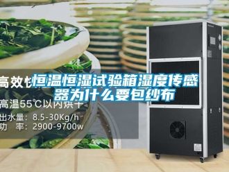 知识百科恒温恒湿试验箱湿度传感器为什么要包纱布