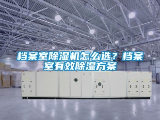 行业新闻档案室除湿机怎么选？档案室有效除湿方案