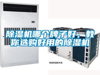 行业新闻除湿机哪个牌子好，教你选购好用的除湿机