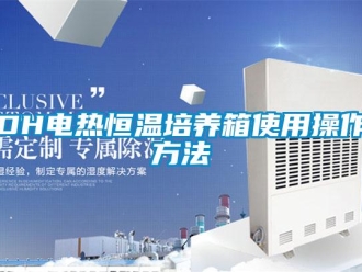 常见问题DH电热恒温培养箱使用操作方法