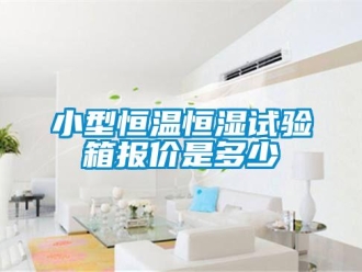 知识百科小型恒温恒湿试验箱报价是多少